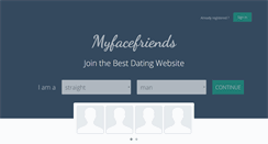 Desktop Screenshot of myfacefriends.com